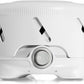 Yogasleep Dohm UNO White Noise Sound Machine (White) with Real Fan Inside for Non-Looping White Noise, for Travel, Office Privacy, Meditation, Sleep Aid for Adults & Baby, Registry Gift