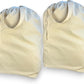 SET of 2-100% Cotton Laundry Bags Extra Large Heavy Duty, Canvas Laundry Bag with 2 Handles and Drawstring, College Laundry Bag, Washable, made in USA.
