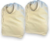 SET of 2-100% Cotton Laundry Bags Extra Large Heavy Duty, Canvas Laundry Bag with 2 Handles and Drawstring, College Laundry Bag, Washable, made in USA.