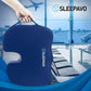 Sleepavo Office Chair Cushion - Seat Cushion for Tailbone Pain Relief - Butt Pillow for Coccyx, Sciatica, and Lower Back Pain - Orthopedic Chair Pad for Lumbar Support in Office Desk (Navy Blue)