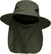 NPJY Sun Fishing Hats with Neck Flap for Men Women UV Sun Protection Bucket Hat