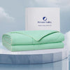 Dream Valley® Outlast® Deepsleep Cooling Comforter, Throw Size, NASA-Grade Space Technology Cooling Blanket for Hot Sleepers Night Sweats, Q-Max > 0.45 Aerocool™ Breathable, Mint Macaron, 60"x80"