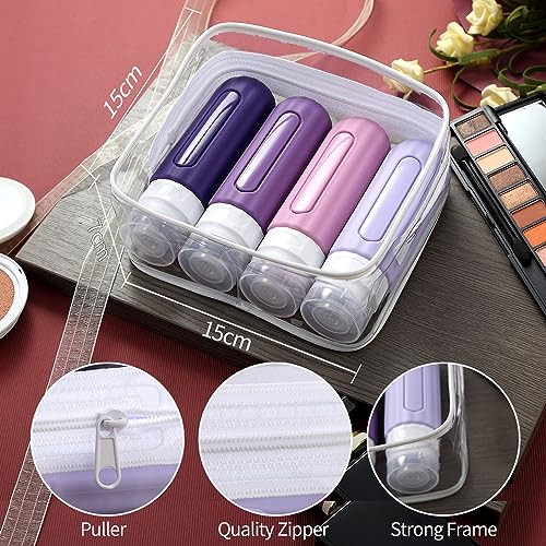 16 Pack Travel Bottles for Toiletries (16 Count)
