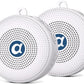 Double Brown Noise Sound Machines with 30 Soothing Sounds Mini White Noise Machine Baby 32 Volume Level Sleep Machine for 3D Surround Sound Rechargeable Noise Machine for Kid Adult Home Travel