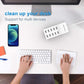 QIONMAR USB Wall Charger USB Charging Station for Multiple Devices USB Charger 10-Ports Power Hub Strip Smart Plug Charging Dock Charge Block Compatible with iPhone 15,iPod,Galaxy S Smart Phones