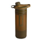 GRAYL GeoPress 24 oz Water Purifier Bottle - Filter for Hiking, Camping, Survival, Travel (Coyote Brown)