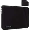 RAINYEAR Laptop Sleeve Case with Front Pocket, 15 16 Inch Protective Portable Case with Front Pocket, Briefcase Laptop Bag Cover Compatible for MacBook Pro/Max M4 M3 M2 M1 2025 2024 2023 2022, Black