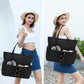 Waterproof Beach Tote Pool Bags for Women Ladies Extra Large Gym Tote Carry On Bag With Wet Compartment for Weekender Travel
