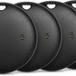 Geevon Smart tag-4 Pack Bluetooth Tracker Work with Apple Find My (iOS Only).Item Finder for Keys, Wallet,Backpack, Luggage (4P Black)