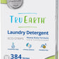 Tru Earth Platinum - Heavy Duty Laundry Detergent Sheets - Up to 768 Loads (384 Count), Fragrance Free - Ultra-Concentrated - Eco-Friendly Laundry Sheets