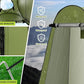 Portable Toilet Kit, Camping Toilet with Pop-Up Privacy Tent Toilet Bags, Washable Portable Outdoor Showers Changing Rooms