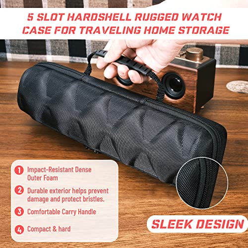 5 slots Watch travel case