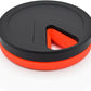 Travel RX Pill Case by Type Two Labs – Weekly 7 Day Pill Box, Compact Magnetic Pill Organizer for Purses or Pockets, Rugged Daily Caddy Holds Vitamins, Supplements, Medication. (Hazard Orange)