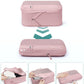WANDF 7 Set Compression Packing Cubes for Travel, Shirt Folder for Wrinkle-Free, Suitcase Organizer Bags Set for Carry-On Checked Luggage Duffle Bag Women Men(Pink)