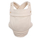 Mabē Monarch Ergonomic Baby Carrier – Premium Cotton Soft Structured Newborn to Toddler Carrier with Hip-Healthy Design, 3 Carry Positions (7-35lbs), Lightweight & Breathable, (Ivory)