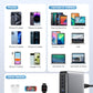 USB C Charger Block 200W[2025 Upgraded] GaN III 6 Port Fast Charging Station Hub,PD 65W USB C Laptop Charger Compatible with MacBook Pro/Air,iPad,iPhone 16/15,Galaxy S23/S24 Steam Deck Dell XPS etc