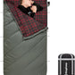 KingCamp Sleeping Bag for Adults, Cold Weather & Warm Extra Wide Big & Tall XL Portable Waterproof Flannel Sleeping Bags, Essentials Gear Accessories for Camping Backpacking Hiking Indoor & Outdoor
