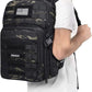 MOSISO Camera Backpack, DSLR/SLR/Mirrorless Photography Tactical Camera Bag Case with Tripod Holder & 15-16 inch Laptop Compartment & USA Flag Compatible with Canon/Nikon/Sony, Night Camouflage