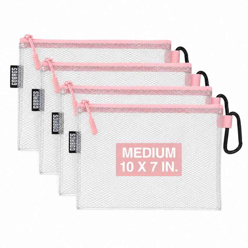 Air Production Medium Clear Zipper Pouch (4 Count)