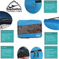 5 Set Packing Cubes for Travel Large Suitcase Luggage Organizer Bags Travel Accessories Vacation 4 Cubes 1 Laundry Pouch Bag (5 Count)