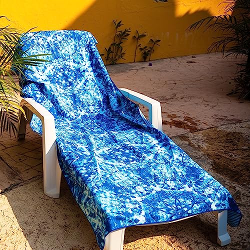 Microfiber Beach Towel for Adults with Bag