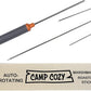 Safety Marshmallow Roasting Stick – Automatic Rotating & Heat-Resistant | Hands-Free Roaster for Perfect Campfire S’mores & Hot Dogs | Battery-Powered by Camp Cozy Outdoor