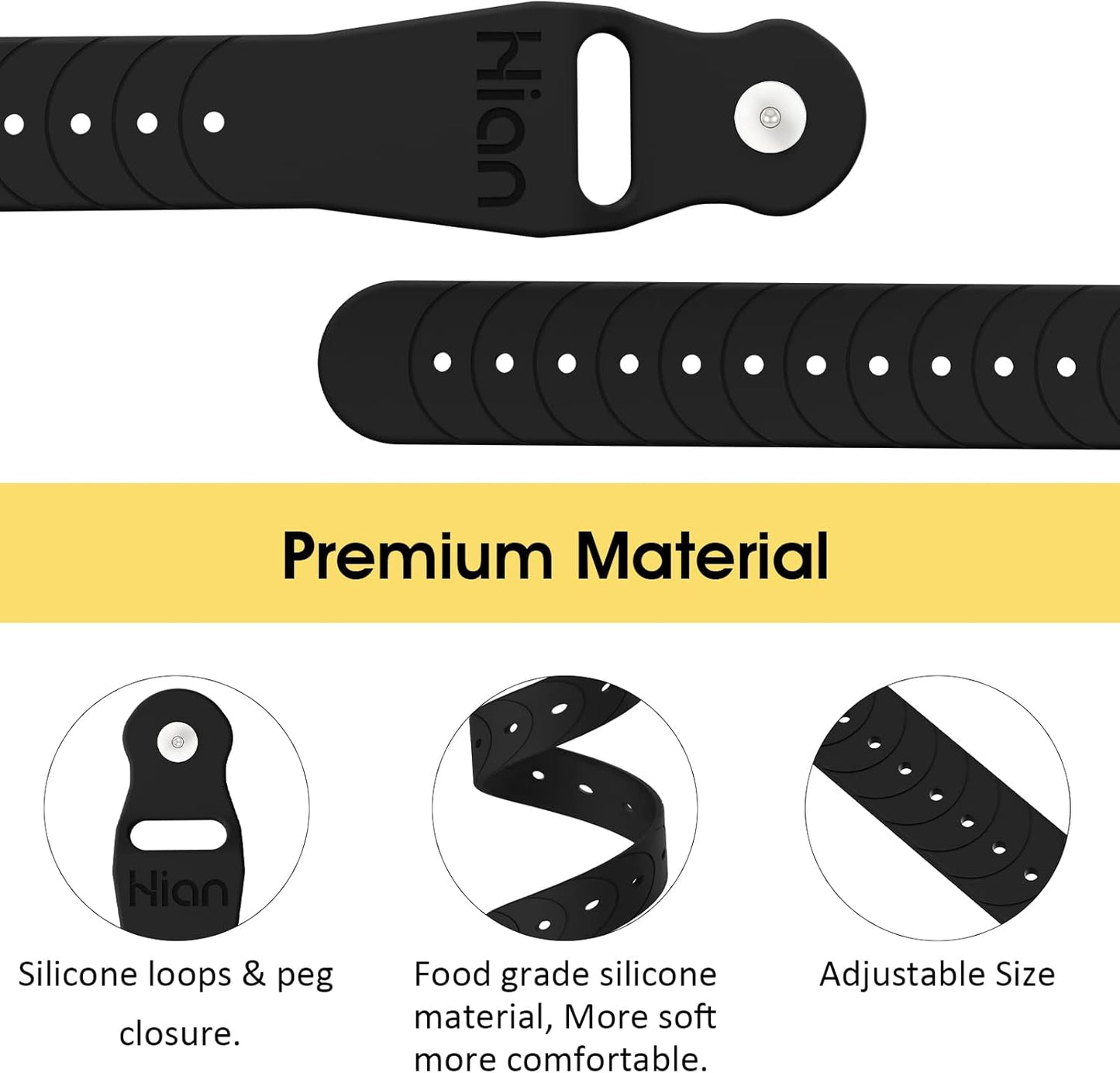 Motion Sickness Bands Sea Sickness Wristbands Acupressure Nausea Wristband/,Natural Relief of Nausea Headaches,Insomnia,Anxiety,Sleep Aid, Morning Sickness,Motion Sickness（2 Pairs Black）