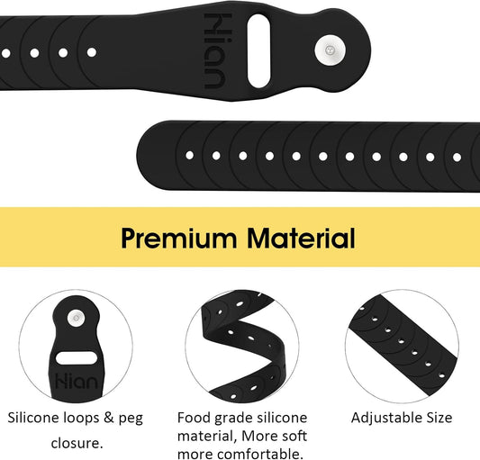 Motion Sickness Bands Anti Nausea Acupressure Wristband Sea Sickness Wristbands Nausea Bands（3Pairs-Black+Green+Transparent）
