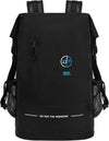 UPWELL 30L Waterproof Dry Bag Boating Backpack for Travel Hiking Camping Kayaking Hiking Swimming Floating Submersible Dry Bag Black