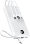 VEEKTOMX Portable Charger with Built-in Cables, 20000mAh Power Bank for iPhone, Fast Charging USB C Battery Pack, Travel Essentials Powerbank Compatible with iPhone, Samsung, Android, etc