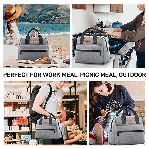 Insulated Lunch Bag for Women Men