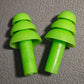 10 Pairs Noise Cancelling Ear Plugs, Premium Soft Silicone, Reusable, Waterproof, Hypoallergenic, Earplugs for Swimming, Airplanes, Concerts, Shooting, Travelling, Sleeping & Snoring (Green)