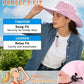 UPF 50+ Wide Brim Sun Hat with Neck Flap