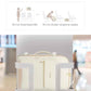 LOVEVOOK Travel Backpack for Women & Men 50L,Airline Approved Carry On Backpack Travel Essential,TSA Carry on Luggage,Waterproof Personal Item Travel Bag,Suitcase with 3 Packing Cube,Beige-Flesh beige