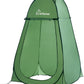 Wolfwise Pop Up Shower Tent, Portable Instant Changing Tent with Ventilation Window & Carry Bag, Privacy Bathroom Toilet for Beach, Camping & Outdoor, Width 47 ", Height 75 ", Green