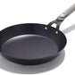 OXO Outdoor Pre-Seasoned Carbon Steel 10" Frying Pan Skillet, Detachable Handle for Easy Storage, Indoor Use, Nonstick with Use, Induction Suitable,Oven & Broiler Safe,Browning, Grill,Sear,Saute,Black
