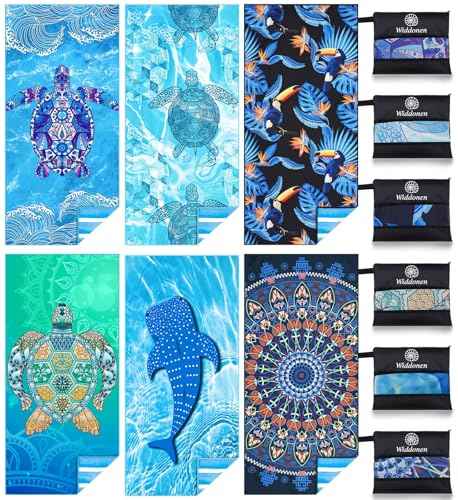 Microfiber Beach Towel (6 Count)