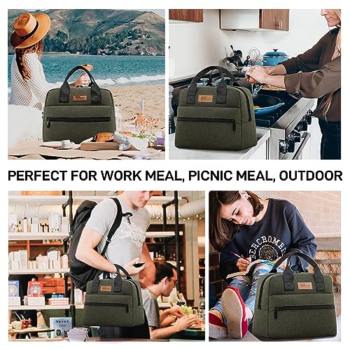 Insulated Lunch Bag for Women Men