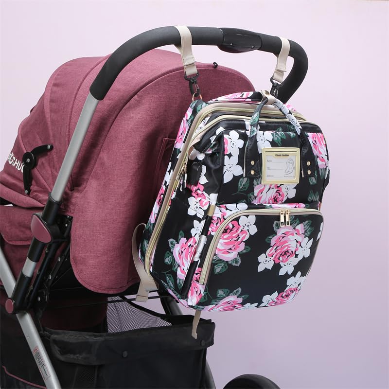 Diaper Bag Backpack with Changing Station