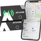 [2025 Apple MFi Certified] ATUVOS Rechargeable Wallet Tracker Card, Ultra Slim 1.6mm Wallet Card Tracker Tag Works with Apple Find My (iOS Only), Item Locator for Luggage Tags, IP67 Waterproof, 2 Pack