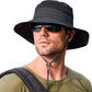 Sun Hats for Men Women Fishing Hat UPF 50+ Breathable Wide Brim Summer UV Protection Hat