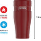THERMOS Stainless King Vacuum-Insulated Travel Tumbler, 16 Ounce, Rustic Red (Pack of 4)