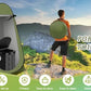 Portable Toilet Kit, Camping Toilet with Pop-Up Privacy Tent Toilet Bags, Washable Portable Outdoor Showers Changing Rooms