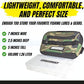Lunkerhunt Fishing Tackle Sling Bag with Adjustable Strap - Water-Resistant TPE Fabric