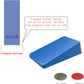 Premium Rubber Door Stop - Large Door Stopper Wedge,Anti-Slip Design, Automatically Fixed,Works On All Floor Types and Carpet Heavy Duty Door (2 Pack, Blue)…