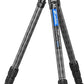 Leofoto Professional Camera Tripod, 46" Compact Carbon Fiber Tripod for DSLR Video Camcorder, 4 Leg Sections, 360° Ball Head, Max Load 8KG/18Lb (LS-254CX+LH-30)