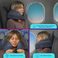 Cabeau Air Travel Pillow for Long Flights – Evolution Plus – U Shaped Memory Foam Neck Support – Removable, Washable Cover – Comfort On-The-Go for Airplane, Train, and Car (Slate Grey)