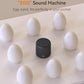 Dreamegg Travel Sound Machine - Portable Sound Machine for Baby Adults, Travel Sound Machine for Sleep, 16 Nature Sound, Timer, White Noise Machine for Sleeping Gift, Black