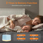Portable White Noise Machine,Mini Sound Machine for Travel with Breathing Night Light,16 Soothing Sounds,Timer,Rechargeable Brown Noise Machines for Sleeping Adults Gift,Office Privacy,Home (Blue)