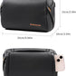 Besnfoto Tech Pouch Electronic Organizer Accessory Bag Waterproof Travel Portable Carrying Case for Cables, Camera Batteries, Photography card, MaceBook Charger